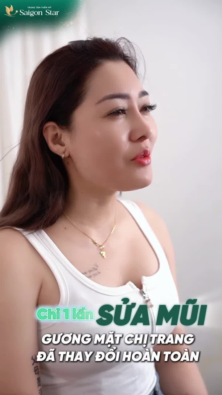 TRẺ ĐẸP CHỈ VỚI 1 LẦN NÂNG MŨI CẤU TRÚC