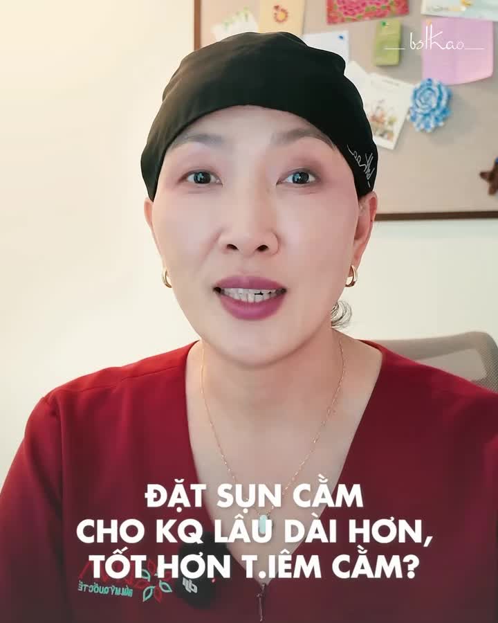 LIỆU ĐẶT SỤN CẰM CÓ CHO KẾT QUẢ LÂU DÀI HƠN, TỐT HƠN TIÊM CẰM?