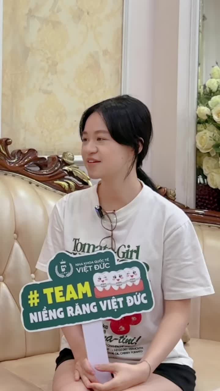 "Để có hàm răng đẹp và nụ cười tự tin thì đau một chút cũng cảm thấy xứng đáng"