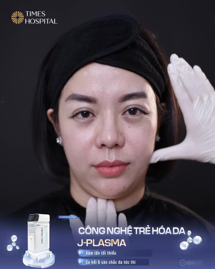 MÀN “THĂNG HẠNG NHAN SẮC” SAU CĂNG DA MẶT J-PLASMA