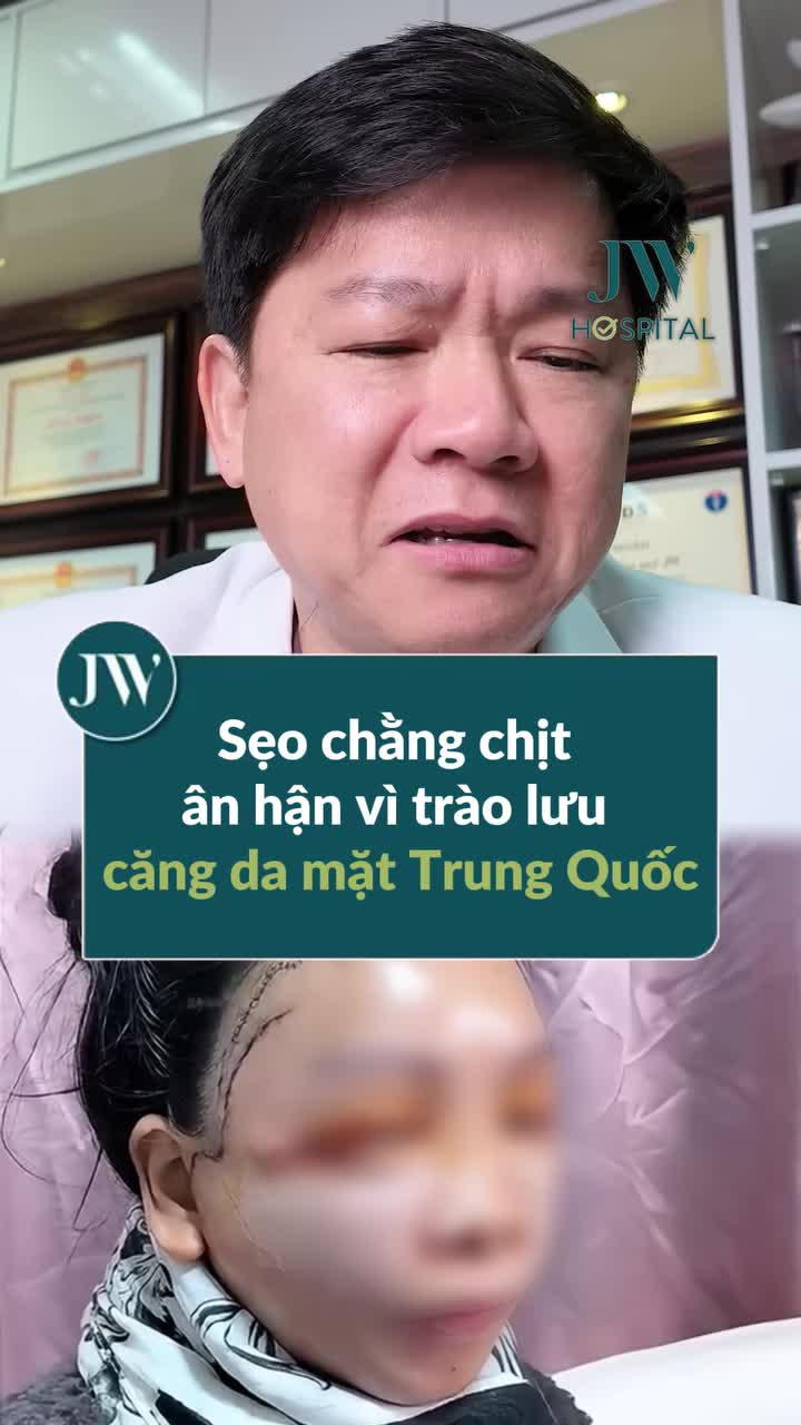 BÁC SĨ TÚ DUNG LẮC ĐẦU TRƯỚC TRÀO LƯU CĂNG DA MẶT “KIỂU TRUNG QUỐC” S.ẸO CHẰNG CHỊT, MẤT THẨM MỸ