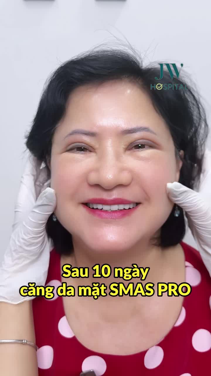 BÁC SĨ JW XÓA NHĂN, NÂNG CƠ CHO U70 VIỆT KIỀU TRẺ TRUNG NHƯ U50 SẸO TÀNG HÌNH