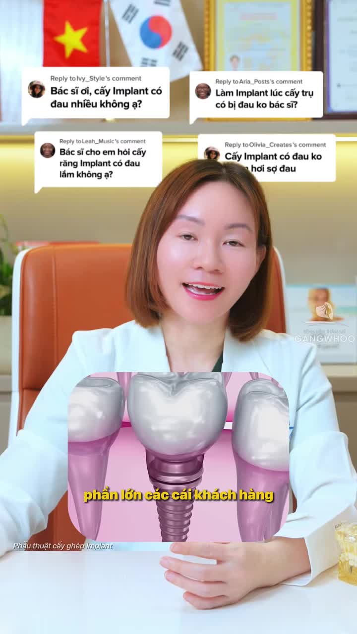 Phục hồi răng mất bằng implant nhẹ nhàng hơn khách nghĩ rất nhiều!!!