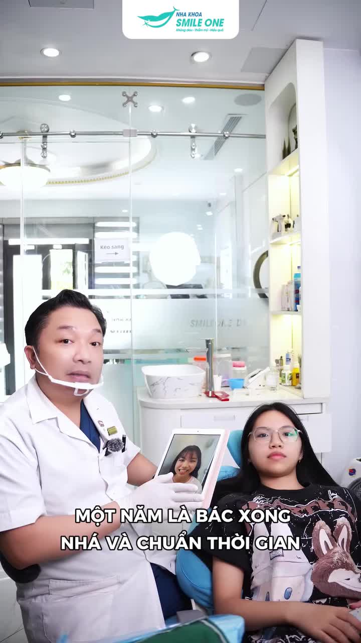 NIỀNG RĂNG 1 NĂM – NỤ CƯỜI THAY ĐỔI, GƯƠNG MẶT HÀI HÒA HƠN!