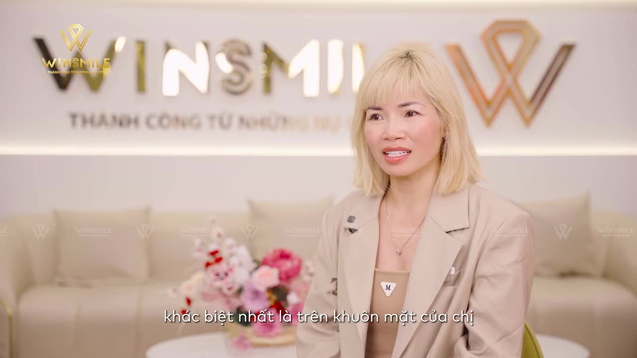 "Điều gì khiến chị ưng ý nhất sau khi thay đổi nụ cười?"