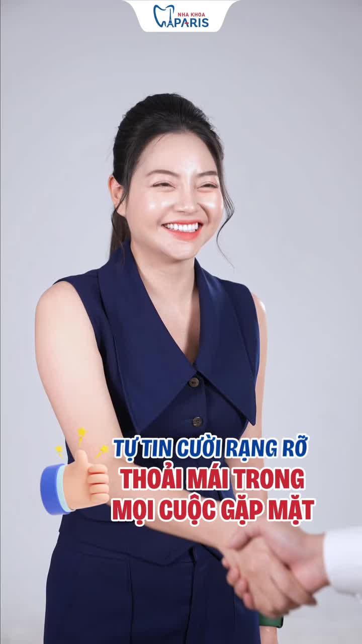 NÂNG CẤP NỤ CƯỜI – THĂNG HẠNG THẦN THÁI CÙNG NHA KHOA PARIS!
