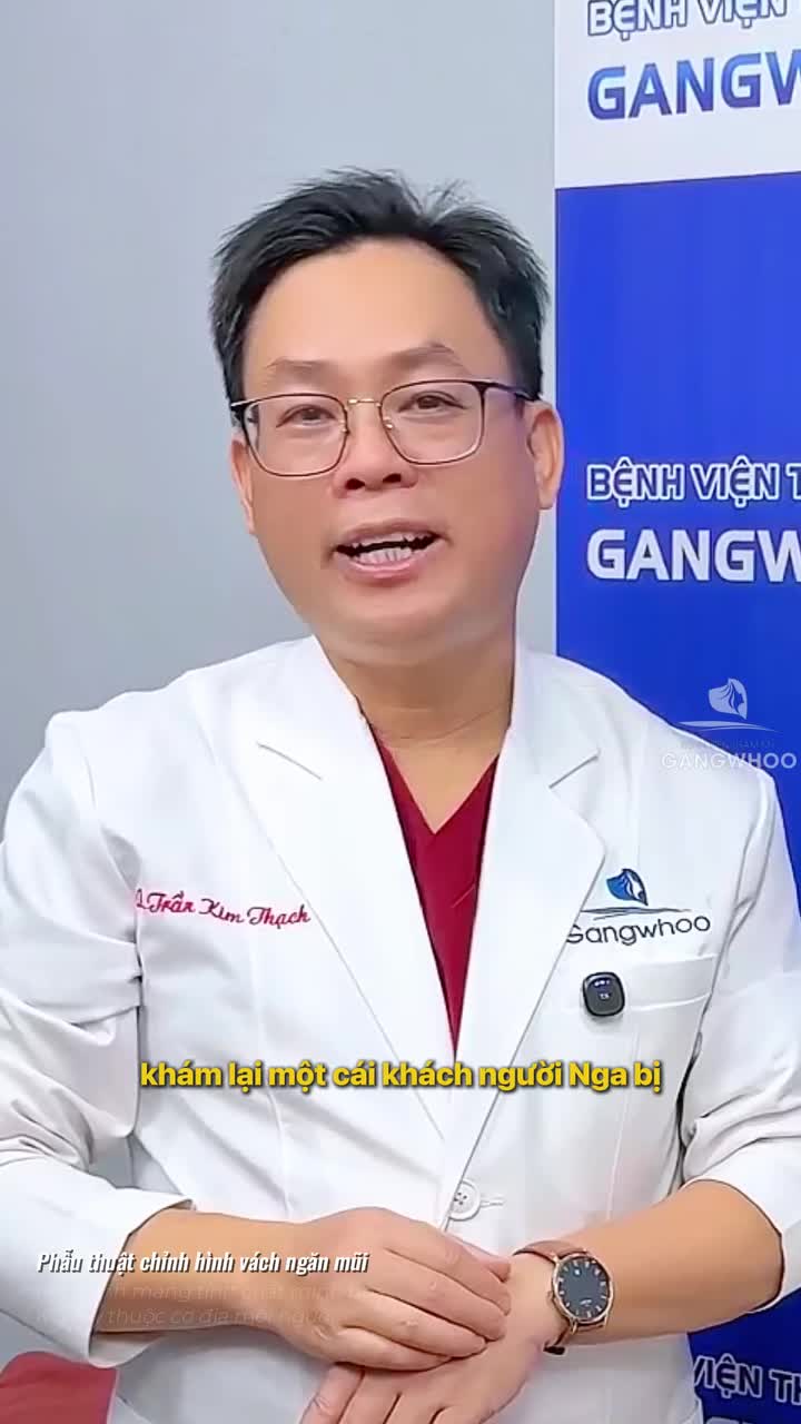 Cải thiện hô hấp sau phẫu thuật chỉnh lệch vách ngăn cho anh khách hàng người Nga
