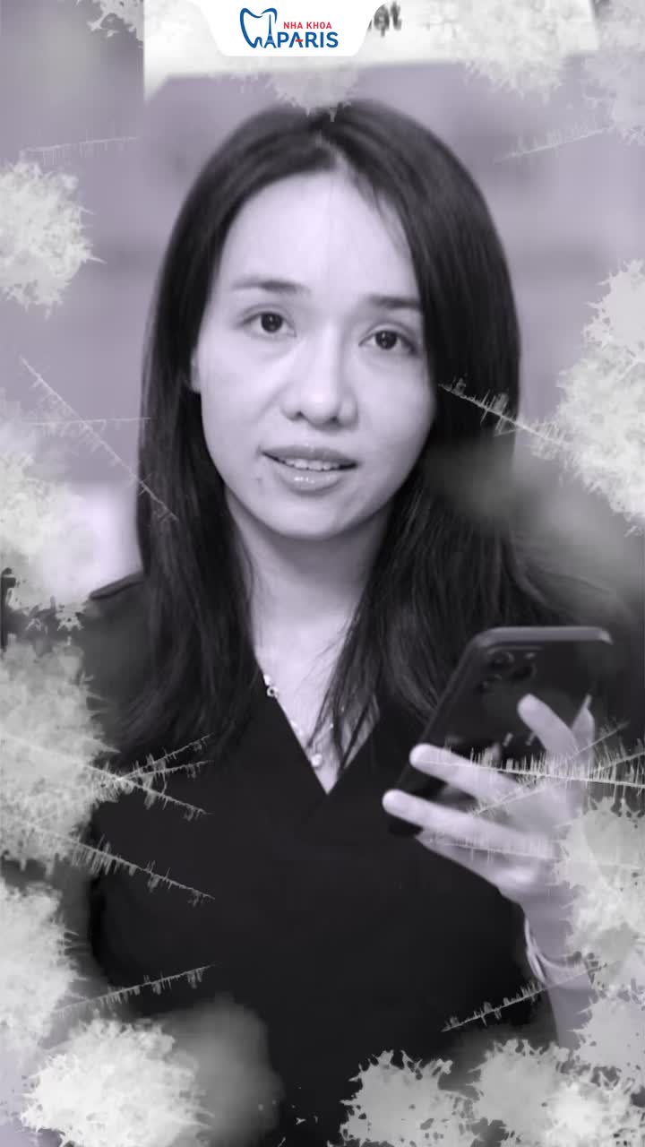 BỌC RĂNG SỨ LÀ MÀI BÉ TÍ NHƯ ĐẦU TĂM? KHÔNG CÓ Ở NHA KHOA PARIS!