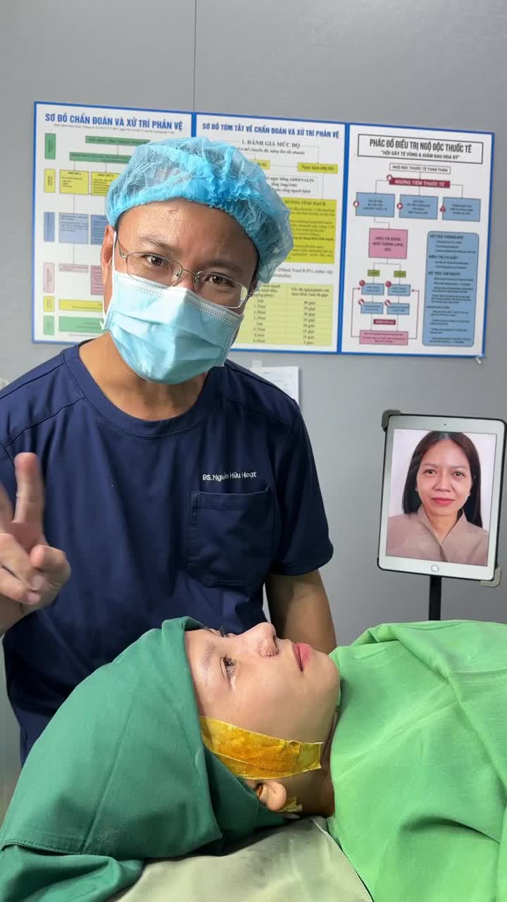 BÁC SĨ HOẠT THÀNH CÔNG KHẮC PHỤC MŨI HỎNG CHO KHÁCH HÀNG ĐẾN TỪ ĐỒNG THÁP