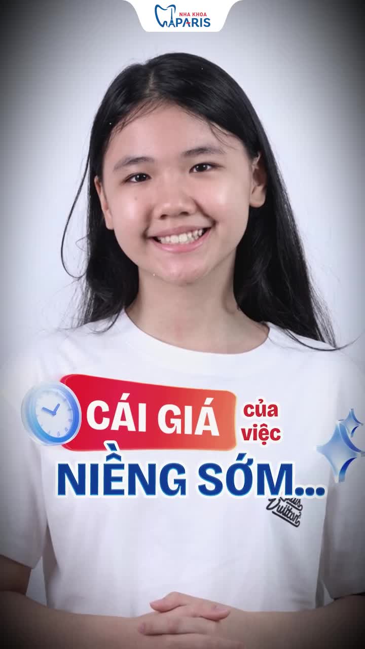 Cái giá của việc niềng sớm... chính là chiếc "giao diện hotgirl" xinh xỉu ở tuổi 18 của Lê Uyên!