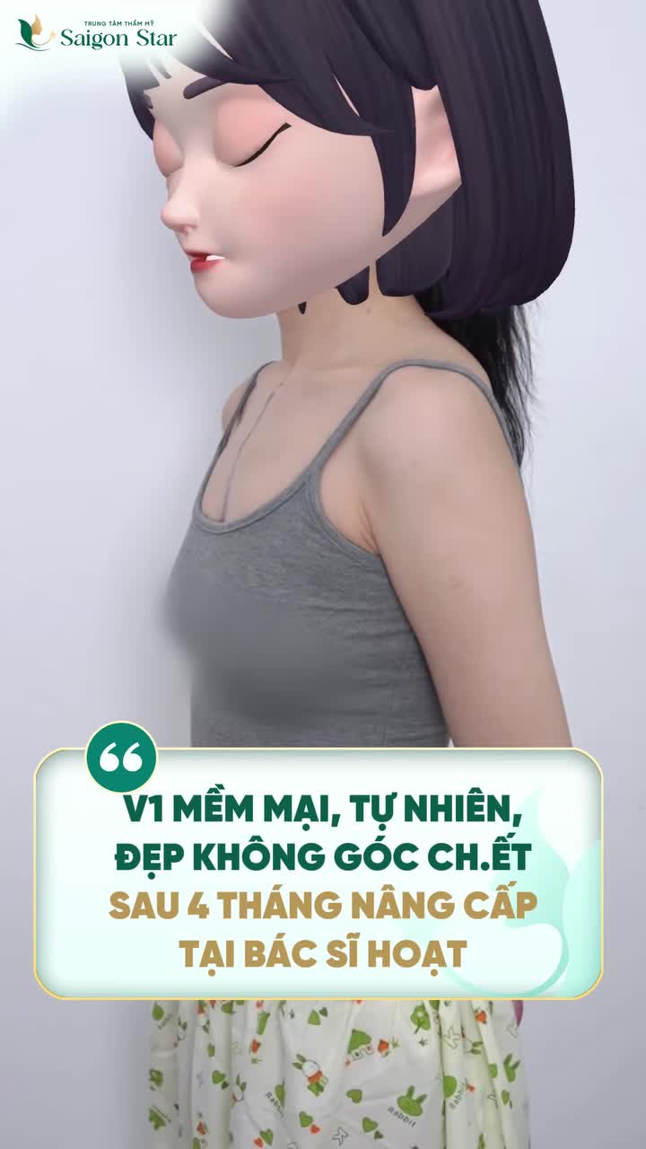 MỀM MẠI - CĂNG TRÒN - TỰ NHIÊN NHƯ THẬT ĐÓ LÀ NHỮNG NHẬN XÉT CỦA CHỊ KHÁCH HÀNG SAU 4 THÁNG NÂNG CẤP VÒNG 1 TẠI SAIGON STAR