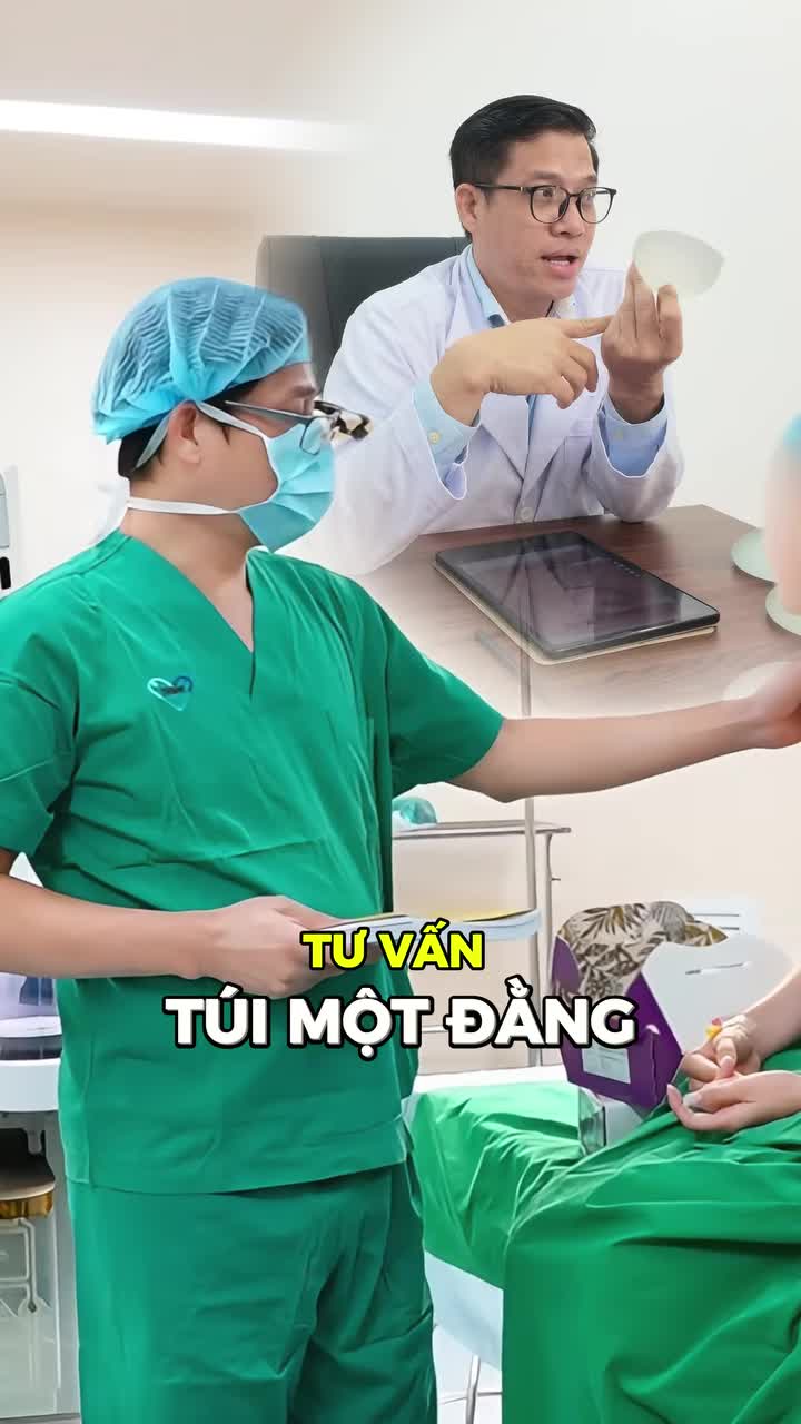 TẠI SAO BÁC LẠI ĐỂ KHÁCH UNBOX TÚI NGỰC TRƯỚC PHẪU THUẬT?