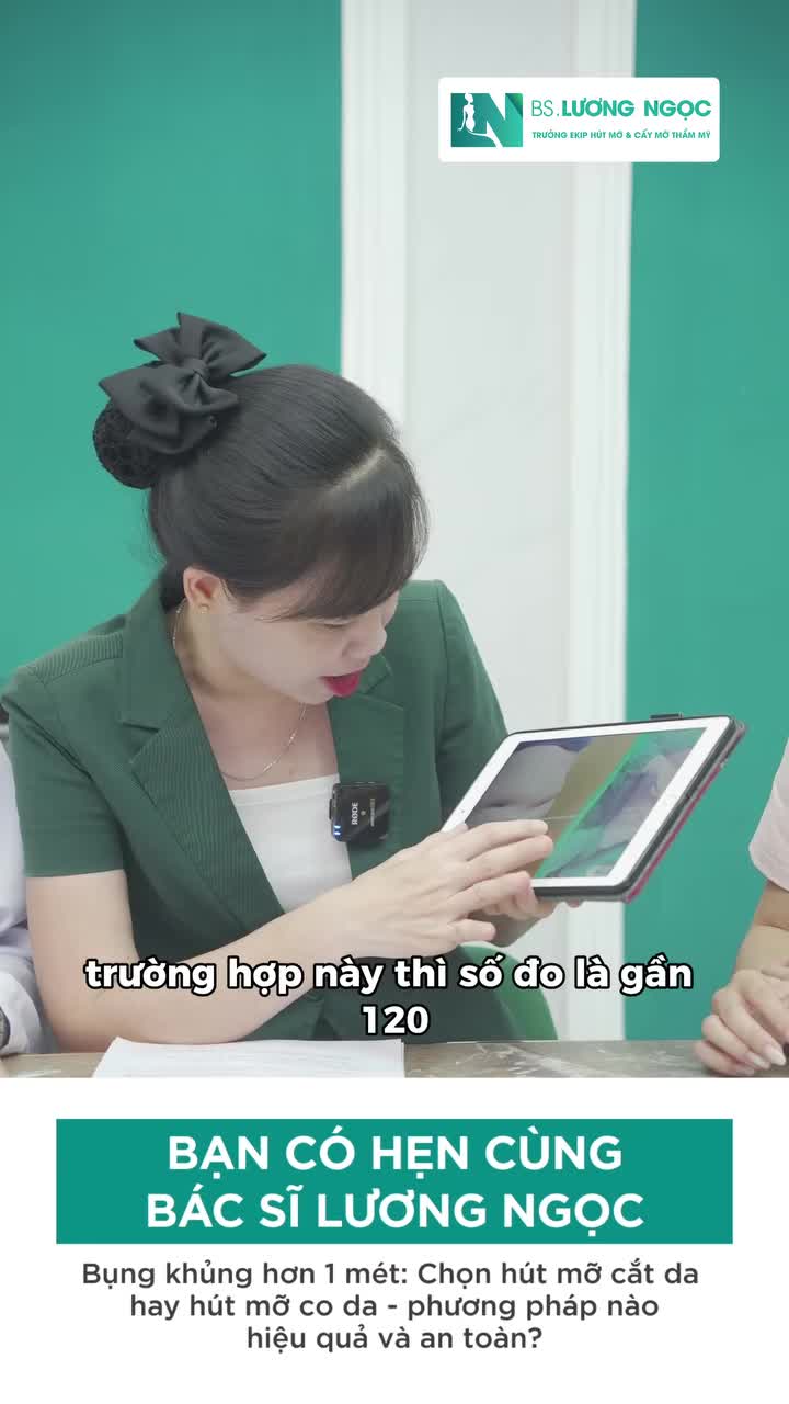 BỤNG HƠN 100CM MÀ KHÔNG CẦN CĂ'T DA SAU HÚT MỠ CÒN 90CM