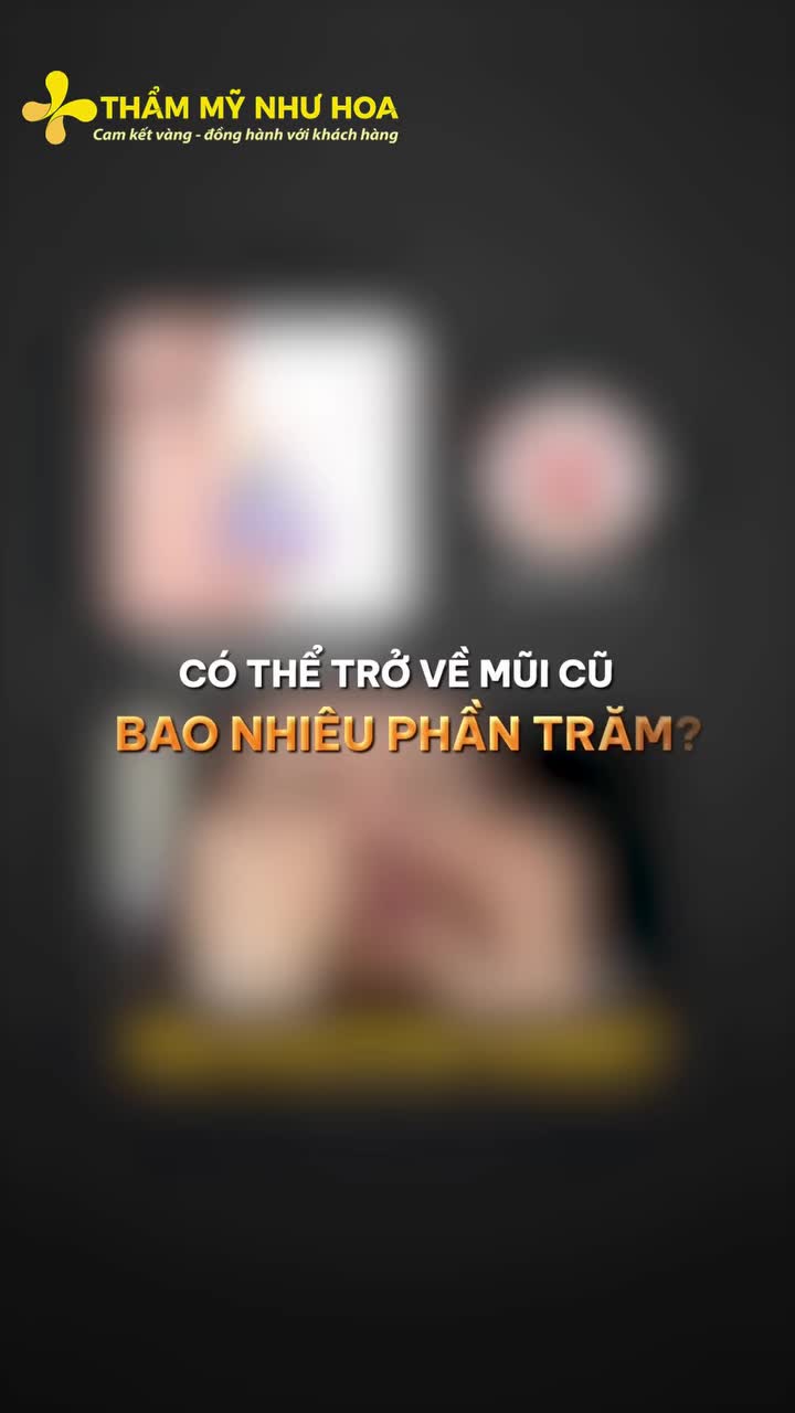 Liệu mũi có bị co rút khi tháo sụn cấy trung bì không?