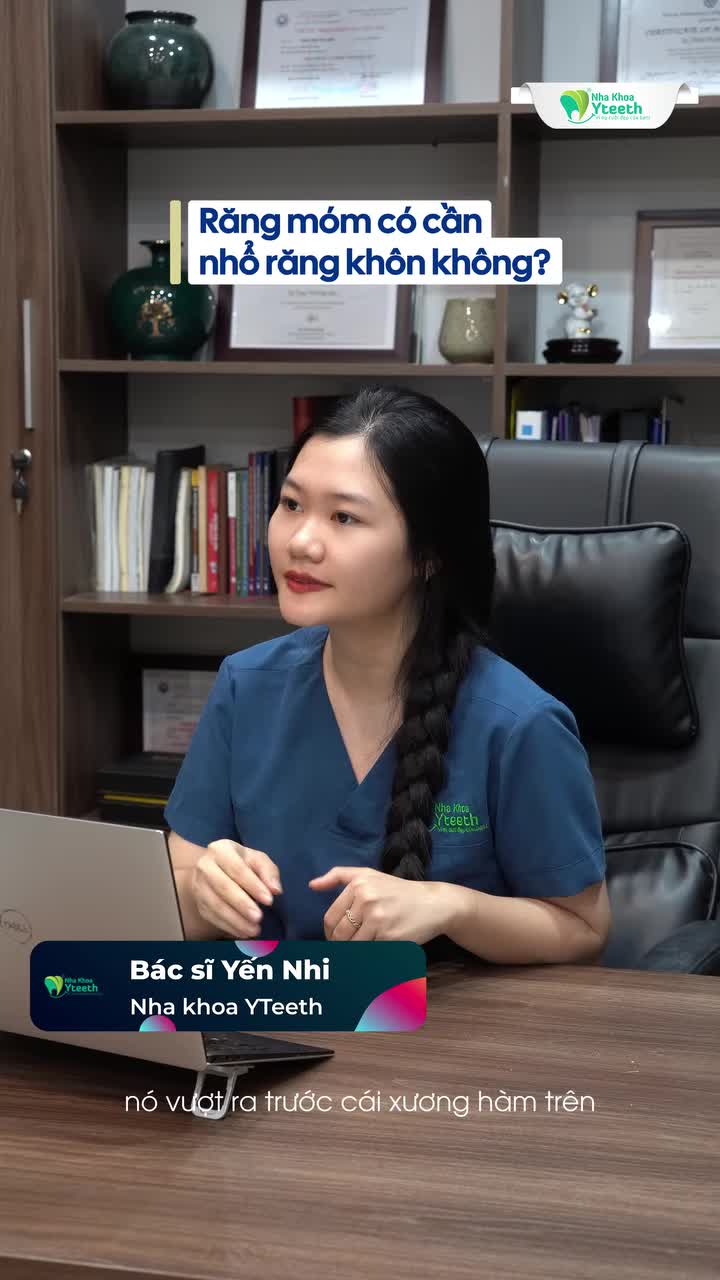Niềng răng móm có cần nhổ răng khôn không?