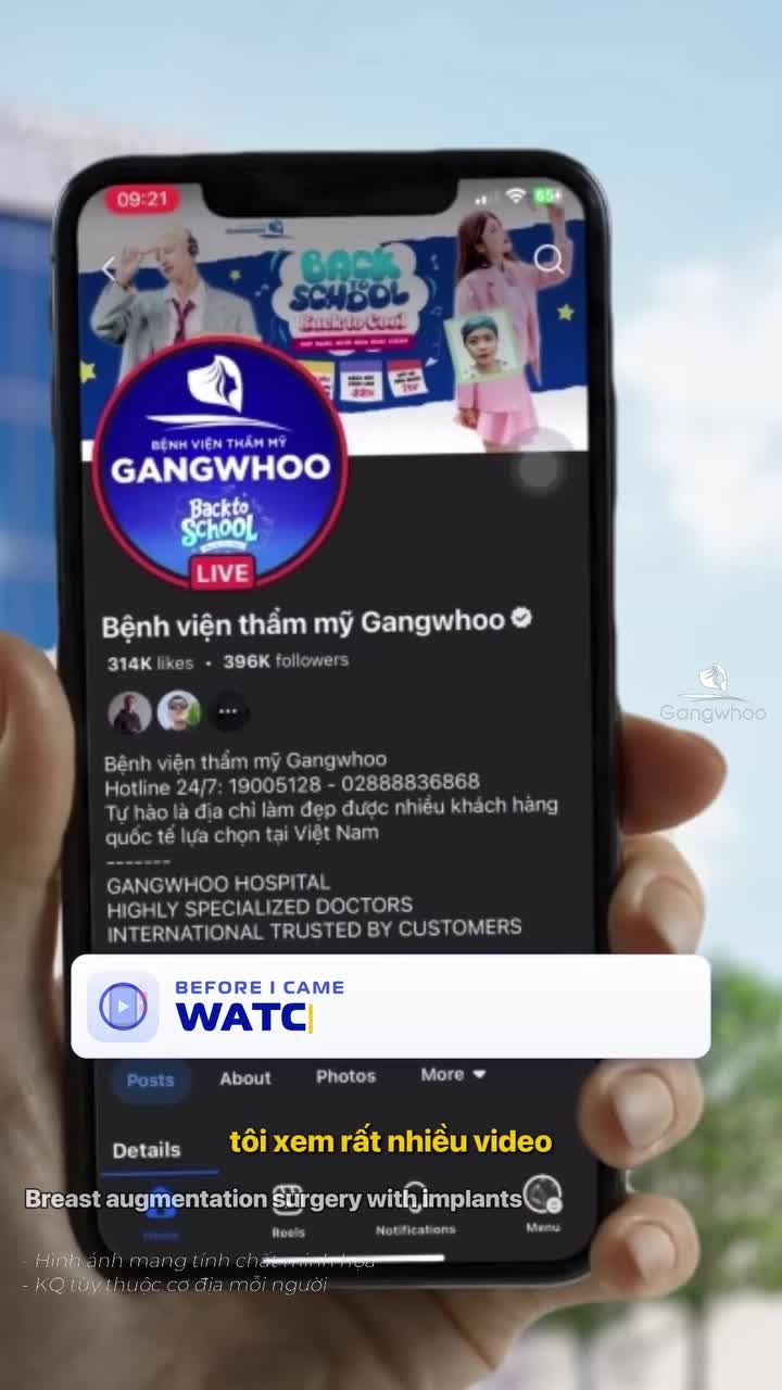 Sống tại Thái Lan – nơi có rất nhiều lựa chọn về thẩm mỹ, nhưng điều gì khiến cô nàng vẫn quyết định đến Gangwhoo để “nâng cấp” vòng 1