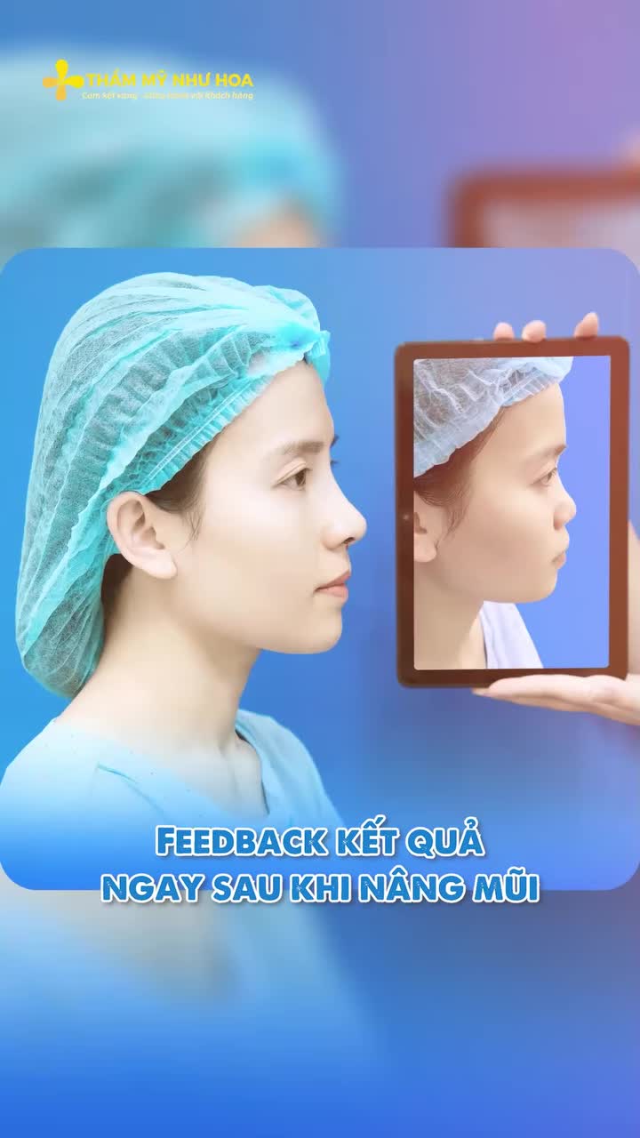 "Em cảm thấy rất hài lòng với dáng mũi hiện tại" - chia sẻ của chị đẹp Mỹ Linh sau khi nâng mũi Golden Line Plus.