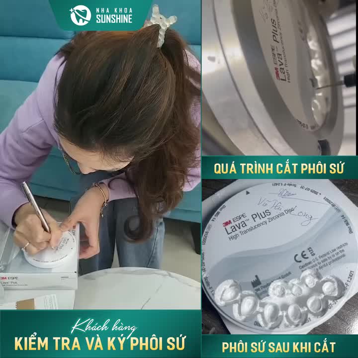 "TỰ TAY KÝ TÊN LÊN PHÔI SỨ — ĐẶC QUYỀN MINH BẠCH CHỈ CÓ TẠI SUNSHINE!"