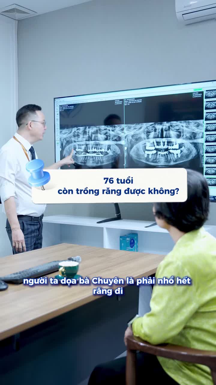 U70 TRỒNG RĂNG: CÒN HIỆU QUẢ HAY ĐÃ MUỘN?