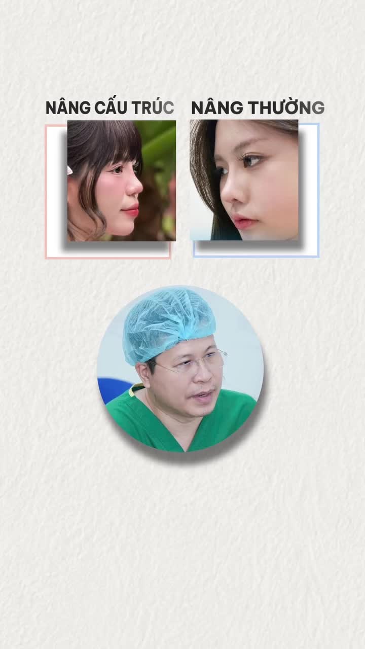 Khi nào nên nâng mũi thường, khi nào nên nâng mũi cấu trúc???