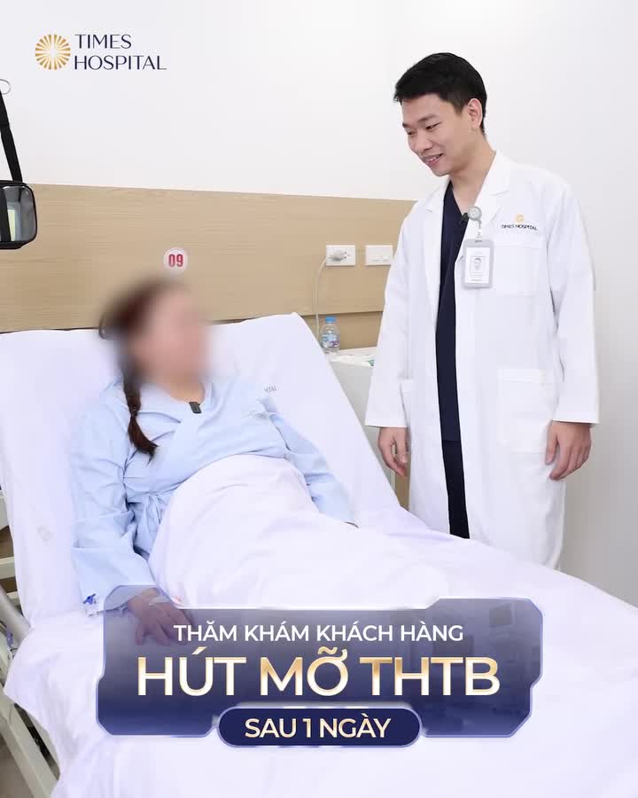 TÁI KHÁM SAU 1 NGÀY HÚT MỠ KẾT HỢP TẠO HÌNH THÀNH BỤNG
