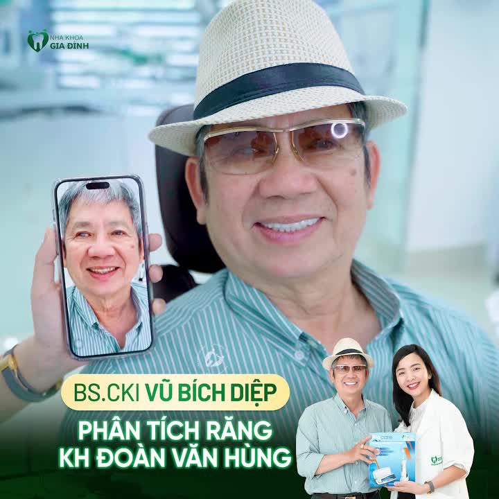 U80 VẪN QUYẾT ĐỊNH LÀM RĂNG SỨ - BÁC SĨ VŨ BÍCH DIỆP PHÂN TÍCH