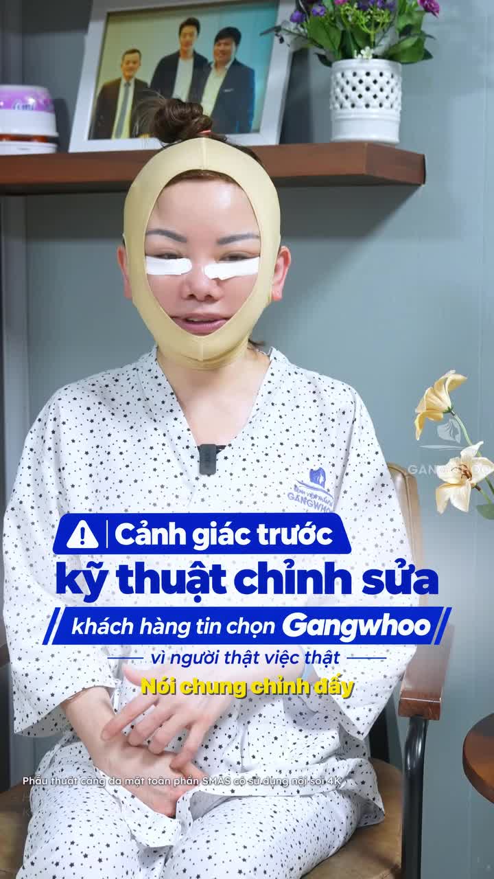 Người thật chia sẻ thật từ khách hàng Việt Kiều Úc sau khi thực hiện căng da mặt Smas có sử dụng nội soi 4K