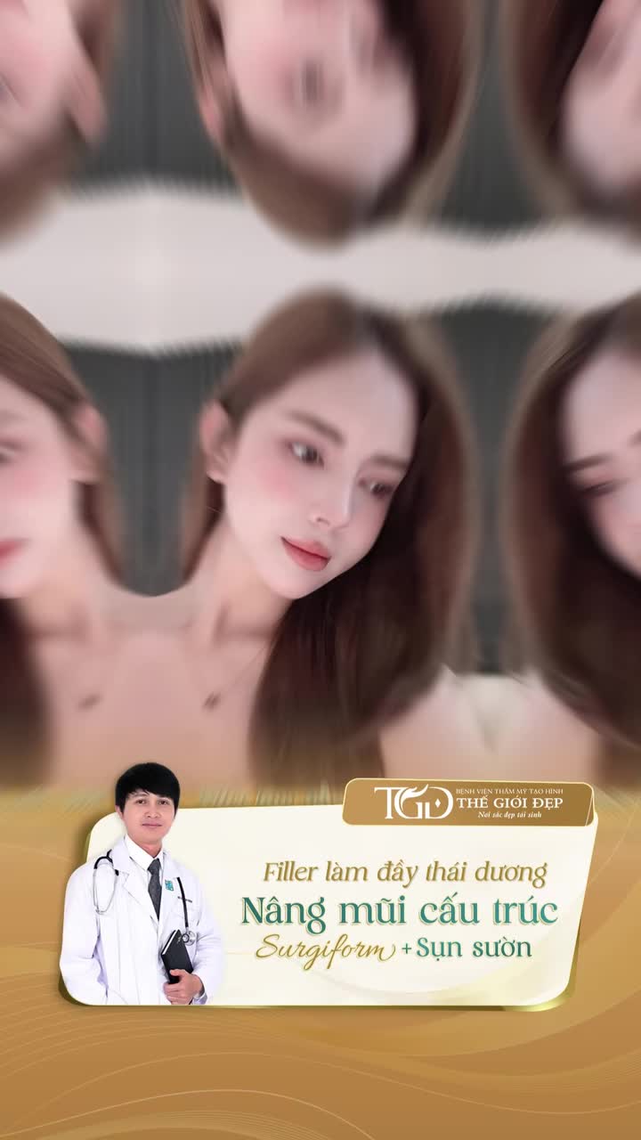 Bộ đôi hoàn hảo nâng mũi cấu trúc và làm đầy thái dương
