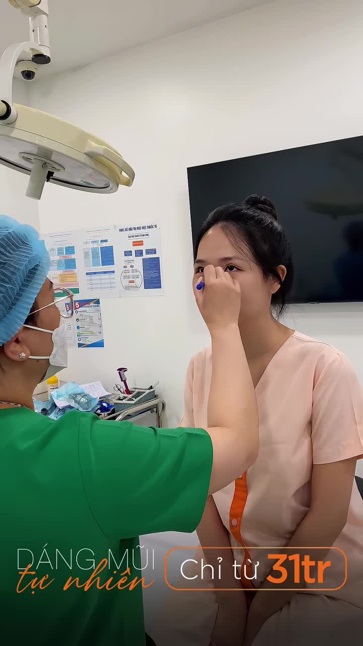 Một dáng mũi tự nhiên, hài hòa với đường nét riêng của bạn - chỉ từ 31 triệu.