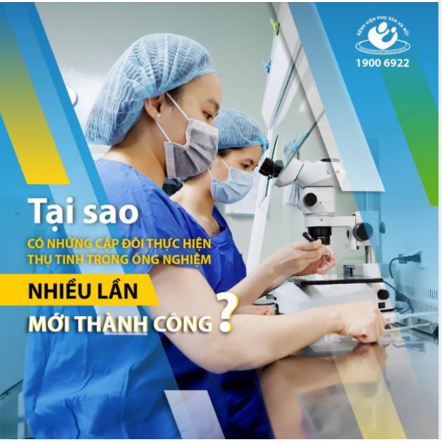 Tại sao có những cặp đôi làm IVF nhiều lần mới thành công?