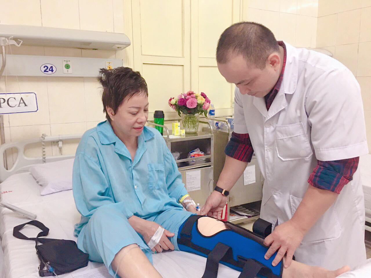 Tin tưởng vào chuyên môn của bác sỹ Bệnh viện HN Việt Đức, “BÔNG HỒNG THÉP” của bắn súng Việt Nam chấp nhận mổ ngay từ lần khám tư vấn đầu tiên