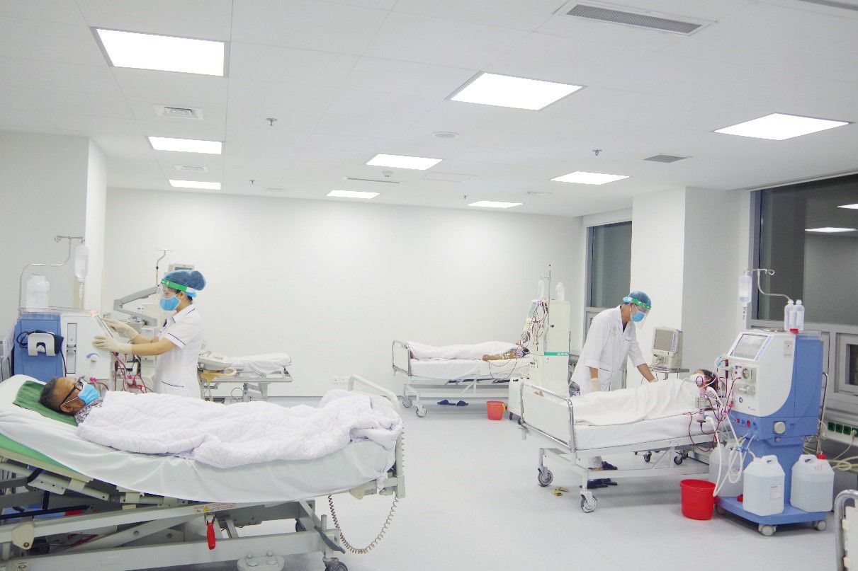 Phòng chống COVID-19 ở bệnh nhân suy thận mạn giai đoạn cuối lọc máu chu kì - Bệnh viện 108
