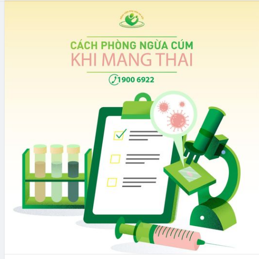 Cách phòng ngừa cúm khi mang thai