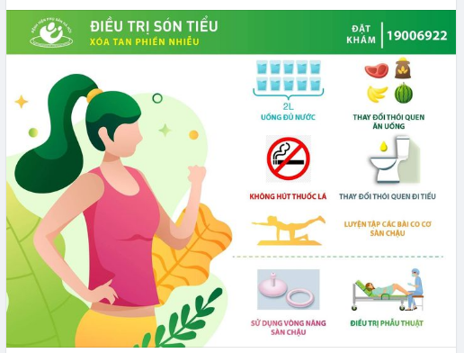Điều trị són tiểu Xóa tan phiền nhiễu