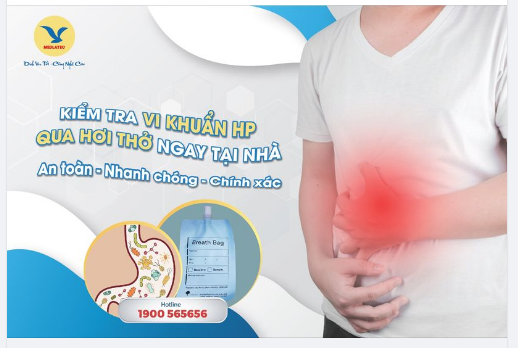 KIỂM TRA VI KHUẨN HP NGAY TẠI NHÀ AN TOÀN, NHANH CHÓNG, CHÍNH XÁC