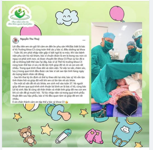 Lời cảm ơn khoa Sản nhiễm trùng C3