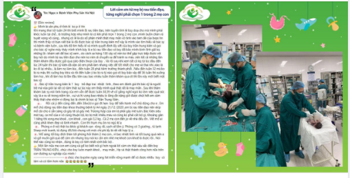 Lời cảm ơn từ sản phụ bị rau tiền đạo, từng nghĩ chỉ có thể giữ mẹ hoặc giữ con