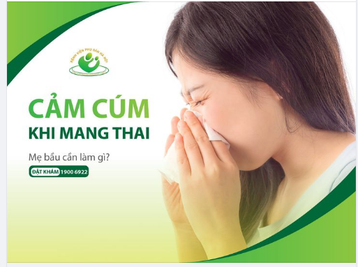 Mắc cảm cúm, mẹ bầu cần làm gì?