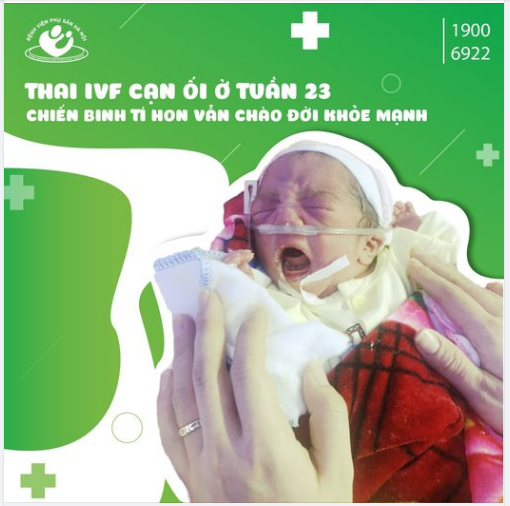 Mang thai IVF bị cạn sạch nước ối ở tuần 23 mẹ vẫn đón bé yêu chào đời khỏe mạnh