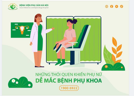 Những thói quen khiến phụ nữ dễ mắc bệnh phụ khoa