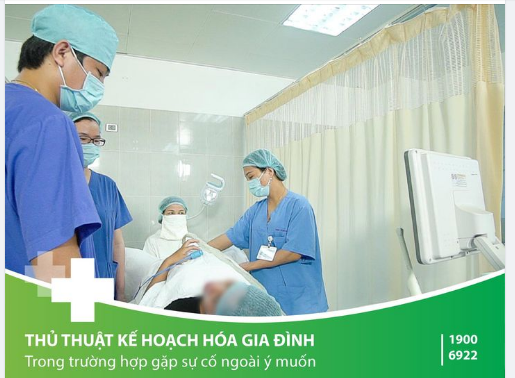 Thủ thuật kế hoạch hóa gia đình trong trường hợp gặp sự cố ngoài ý muốn