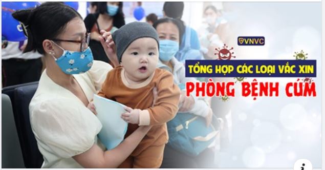 TỔNG HỢP CÁC LOẠI VẮC XIN PHÒNG BỆNH CÚM