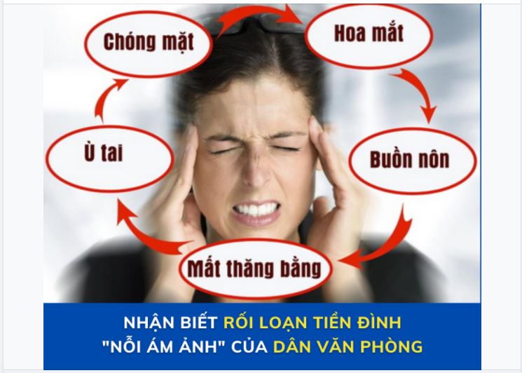 DÂN VĂN PHÒNG DỄ MẮC RỐI LOẠN TIỀN ĐÌNH - “QUẢ BOM NỔ CHẬM” ĐE DỌA SỨC KHỎE