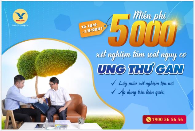 MIỄN PHÍ XÉT NGHIỆM TẦM SOÁT NGUY CƠ UNG THƯ GAN NGAY TẠI NHÀ