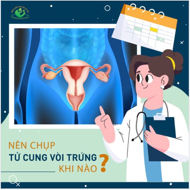 NÊN CHỤP TỬ CUNG VÒI TRỨNG KHI NÀO?