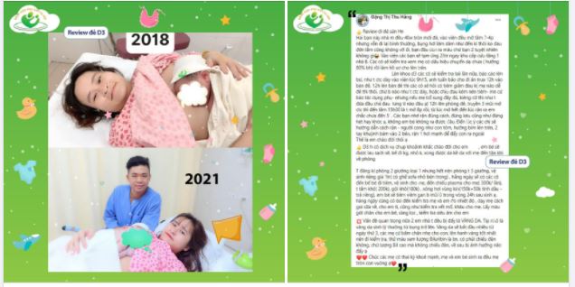 Review của mẹ bầu 2 lần sinh đều chọn khu dịch vụ D3