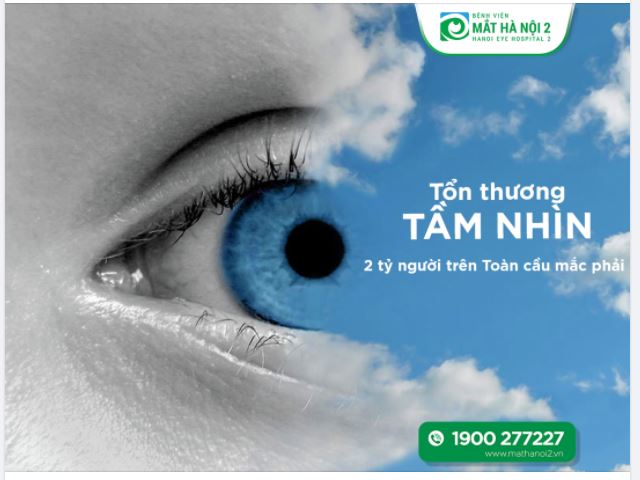 Hơn 2 tỷ người trên toàn cầu gặp vấn đề tổn thương tầm nhìn