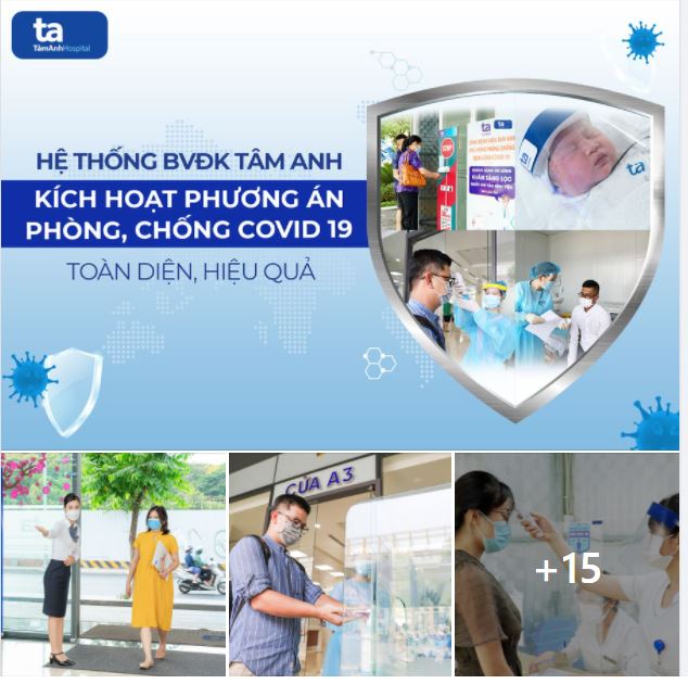 HỆ THỐNG BỆNH VIỆN ĐA KHOA TÂM ANH KÍCH HOẠT PHƯƠNG ÁN PHÒNG CHỐNG DỊCH COVID-19 TOÀN DIỆN