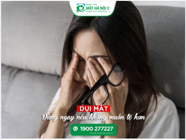 DỪNG NGAY DỤI MẮT NẾU KHÔNG MUỐN MẮT TỆ HƠN