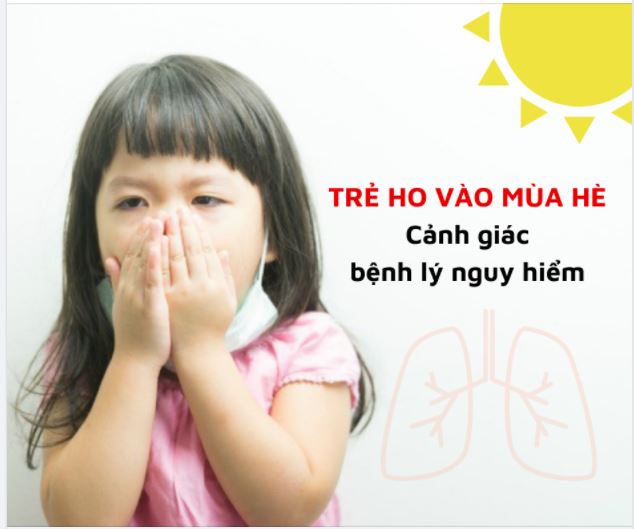 TRẺ HO VÀO MÙA HÈ - MẸ PHẢI LÀM SAO?